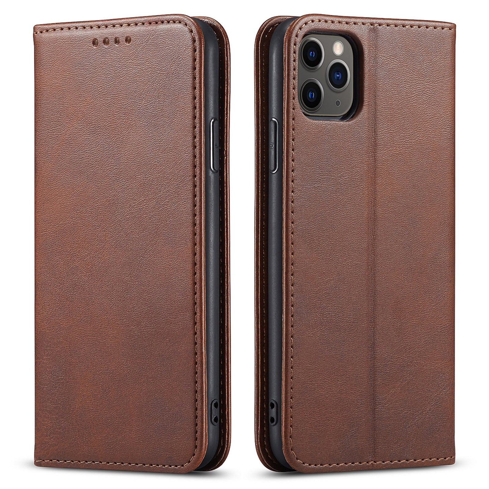 For iPhone 11 Pro 5.8 inch Phone Stand Case Business Style Calf Texture Wallet Magnetic Leather Phone Cover For iPhone 11 Pro 5.8 inch Phone Stand Case Business Style Calf Texture Wallet Magnetic Leather Phone Cover